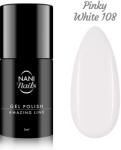 Naní gél lakk Amazing Line 5 ml - Pinky White
