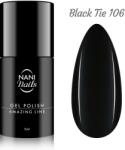 Naní gél lakk Amazing Line 5 ml - Black Tie