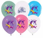 Godan Unicorn, Unikornis léggömb, lufi 5 db-os 12 inch (30cm) (MLG130683)