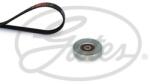GATES Set curea transmisie cu caneluri GATES Micro-V® K014PK1708 (K014PK1708)