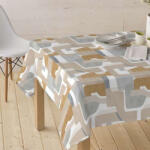  Prémium impregnált modern asztalterítő - 140 x 350 - RUNNY OCRE