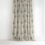 Goldea valencia dekoratív drapéria - erdei ágcskák 160x135 cm