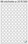 MARKIn Etichete rotunde 88/A4 O20 100/cut (A5229) - officeclass
