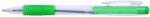 Office Products Pix cu mecanism, rubber grip, varf 0.7mm, Office Products - verde (OF-17015611-02) - officeclass