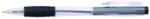 Office Products Pix cu mecanism, rubber grip, varf 0.7mm, Office Products - negru (OF-17015611-05) - officeclass