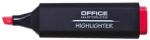 Office Products Textmarker varf lat, Office Products - rosu (OF-17055211-04) - officeclass