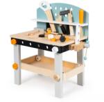 Eco Toys Atelier din lemn pentru copii, banc de lucru cu unelte, 38 de elemente ECOTOYS Set bricolaj copii