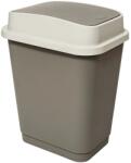 5five Cos gunoi Uvelse, bej, plastic, 10 litri, 25 x 20 x H. 33 cm Cos de gunoi