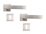 STROXX Maner usa interior STROXX model Babylon cu rozeta pentru cilindru (PZ) si maner la 90 de grade, material inox mat