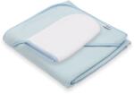 NEW BABY Prosoape pentru copii cu glugă New Baby BASIC 80x80 albastru Prosop