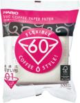 HARIO V60 Filtre de hârtie - Alb, V60-01 - 100 bucăți
