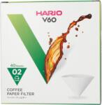 HARIO V60 Filtre de hârtie - Alb, V60-02 - 40 bucăți