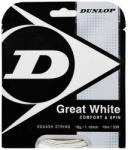 Dunlop Squash húrok Dunlop Great White (10 m) - white (624700)