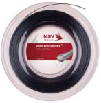 MSV Tenisz húr MSV Focus Hex (200 m) - black - Fekete (4837/4855/4857/4916/4833)