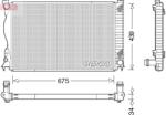DENSO Radiator, racire motor DENSO DRM02028 (DRM02028)