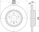 ASHIKA Disc frana ASHIKA 61-00-0110 (61-00-0110)