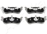 ASHIKA set placute frana, frana disc ASHIKA 51-00-0518 (51-00-0518)