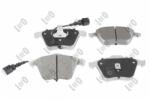 ABAKUS set placute frana, frana disc ABAKUS 231-01-231 (231-01-231)