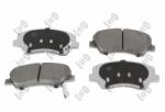 ABAKUS set placute frana, frana disc ABAKUS 231-01-058 (231-01-058)