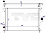 TYC Radiator, racire motor TYC 728-0057 (728-0057)