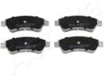 ASHIKA set placute frana, frana disc ASHIKA 51-00-0610 (51-00-0610)