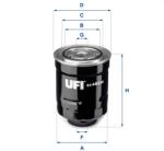 UFI filtru combustibil UFI 24.452. 00 (24.452.00)