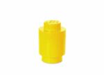 LEGO® Cutie depozitare rotunda LEGO® 1 galben