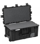 GT Line Geanta/ Valiza protectie cu burete pretaiat, roti si maner telescopic, 7635HL, 832 x 466 x 369 mm, Explorer cases (Culoare: Black) (7635HL.B)