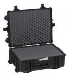 GT Line Geanta/ Valiza protectie cu burete pretaiat, roti si maner telescopic, 5823, 670 x 510 x 262 mm, Explorer cases (Culoare: Black) (5823.B)