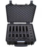 GT Line Geanta/ Valiza protectie cu suport burete pentru 6 pistoale, 4419HL, 485 x 414 x 212 mm, Explorer cases (4419HL.B.6P)