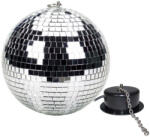 Beamz MB-20 Diszkógömb, tükörgömb 8" (20 cm) + forgató motor