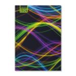 PERIOD Neon Waves 2026 A5 napi beosztású határidőnapló (P4114-3409) - bestbyte