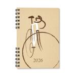 PERIOD Eco Bicycle 2026 A5 heti beosztású spirálos határidőnapló (P4114-1952)