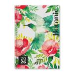 PERIOD Botanic White 2026 B6 heti napi beosztású határidőnapló (P4114-3435) - bestbyte