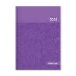 PERIOD Intensive 2026 A5 napi beosztású lila lakk határidőnapló (P4114-1919) - bestbyte