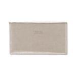 PERIOD Border Ezüst 2026 fekvő körbevarott zsebnaptár (P4114-4575) - bestbyte