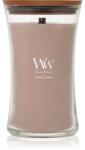 WoodWick Opulent Wood Patchouli Creme ароматна свещ с дървен фитил 609.5 гр