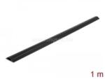 DELOCK Kábelcsatorna 30 x 8 mm - hossza 1 m, fekete (DL20709) (DL20709)