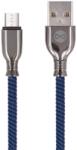  Telforceone TFO adatkábel, USB - Micro USB, 1 m, sötétkék