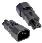 PremiumCord IEC Lóhere Táp Fekete 5cm kpsr-01 (kpsr-01)