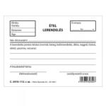 Pátria Étel lerendelés 100 lapos tömb 105x70 mm