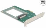 Delock PCI Express x4-kártya - 1 x belső U. 2 NVMe SFF-8639 (90081) - ipon