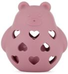 Petite&Mars Bear Basil 0m+ csörgő Dusty Rose