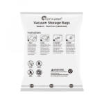 Flextail vákuumzsák szett 4 db 50 × 70 cm-es újrahasználható tárolózsák M méret (VBAGM-WT-I) (VBAGM-WT-I)