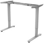 FlexiSpot E2 Elektromos Íróasztal Láb, Szürke, 71-120 Cm Állítható, Kétmotoros, 100 kg Teherbírás, Memóriagombokkal, Otthonra, Irodába (LEG-E2-DM-G)