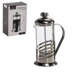 ramiz Francia presszó kávé- és teafőző, 600 ml - Üveg tartállyal és rozsdamentes acélból (LUT1410)