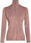 Icebreaker Merino 260 Vertex LS Half Zip Delta AOP Summit/Blush/J Női póló XL