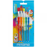 Mitama Ecsetkészlet 3 db lapos+2 db kerek klt. (62862) (62862)