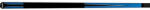  Tac biliard pool din 2 bucati Maxton, fibra de sticla, varf de 13mm, albastru (JB5585558)