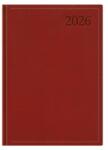 Kalendart Traditional 2026 T012 B6 heti beosztású bordó határidőnapló (26T012T-002) - officedepot